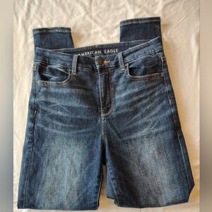 American Eagle Curvy High Rise Jeggings Next Level Stretch Women's Jeans Size 6